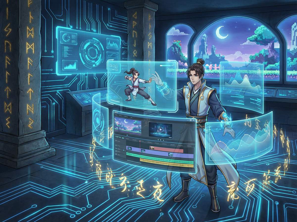 高清3D动漫 AI视频教程